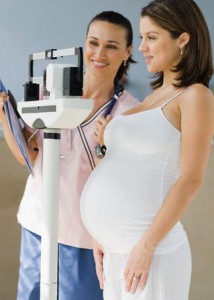 контроль веса у беременной