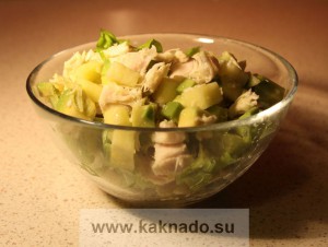 бессолевая диета, рецепт салата без соли