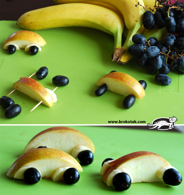 забавные рецепты десертов для детей, как съесть фрукты весело