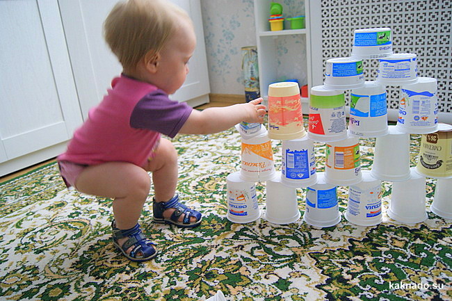 Игрушки своими руками, дети от 6 месяцев, игрушки малышам